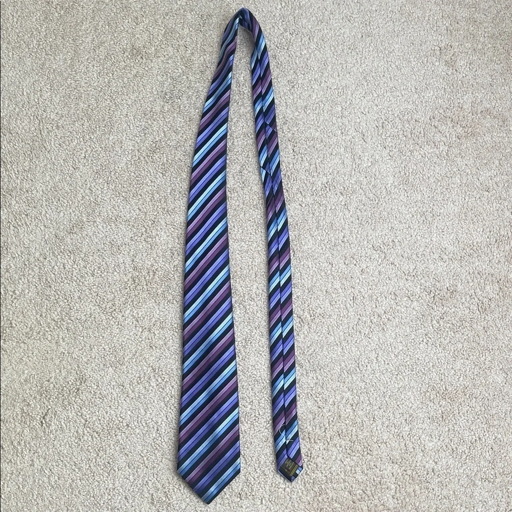 BCBG Multicolor Striped Tie